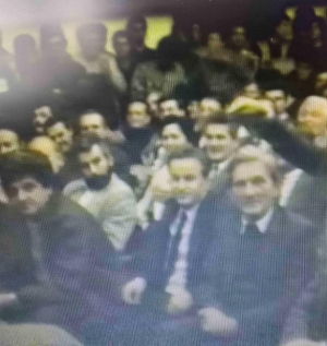 Доктор Драган Ђокановић, са Србима, 1990. године