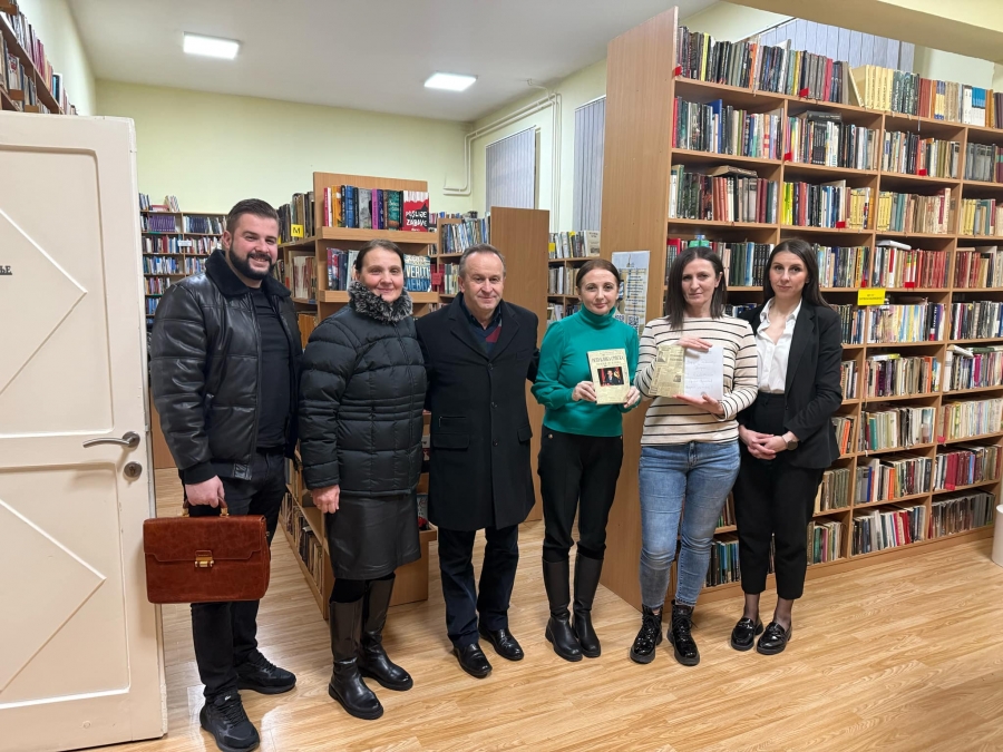 Доктор Драган Ђокановић, у Народној библиотеци Зворник - Република Српска