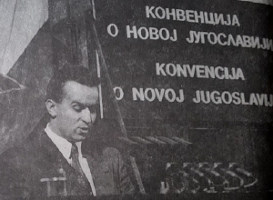 Др Драган Ђокановић отвара Конвенцију о Југославији